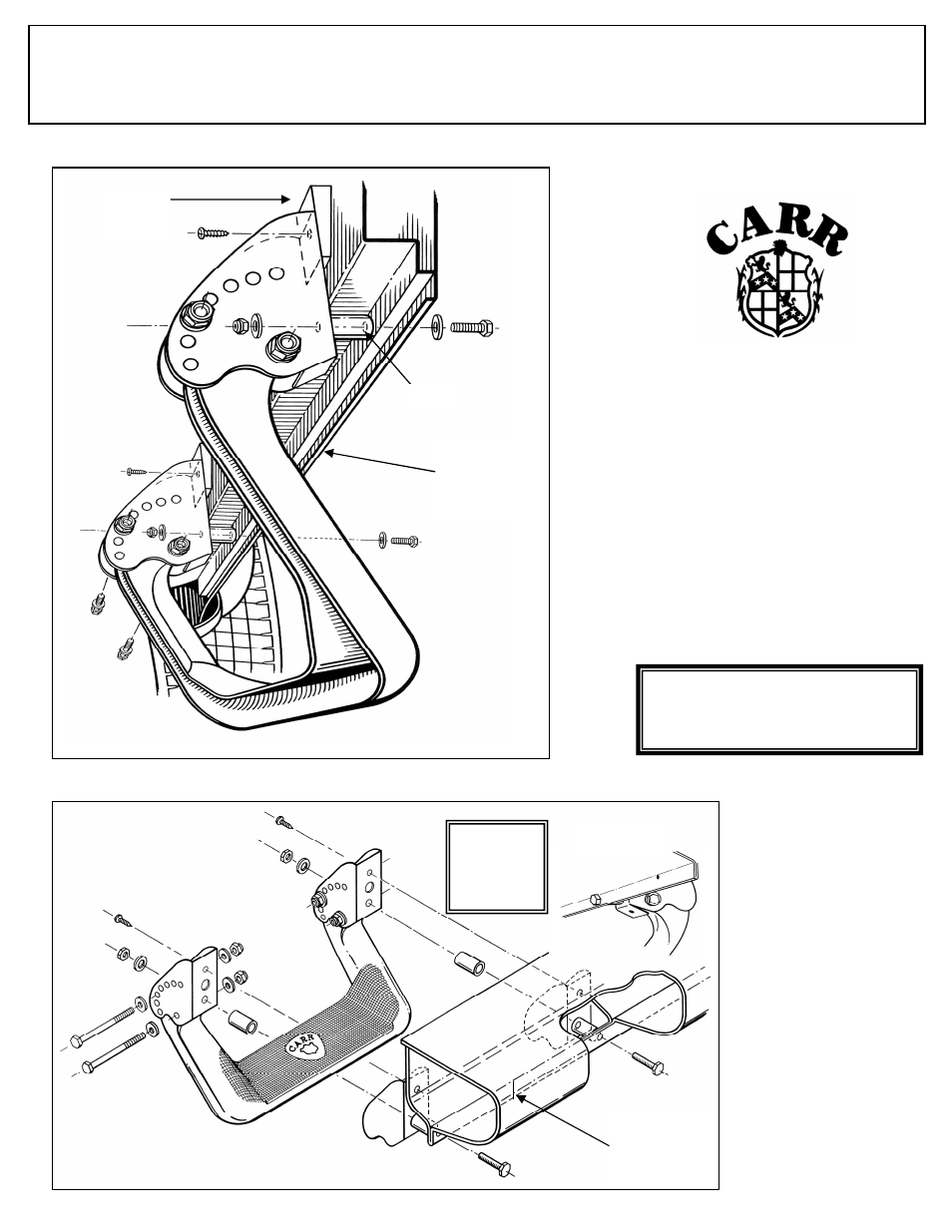 CARR 124034 Super Hoop Multi-Mount Step User Manual | Page 4 / 4