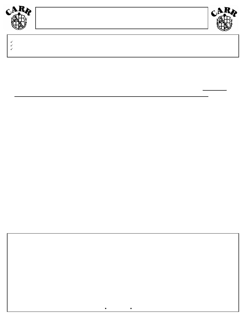 CARR 124874 Super Hoop Multi-Mount Step User Manual | Page 2 / 2