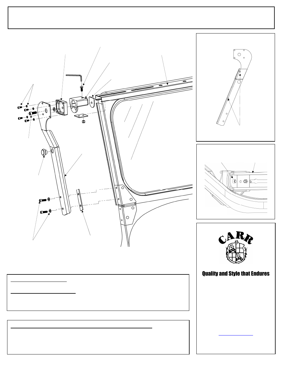 CARR 210881 Jeep XRS Rota Light Bar User Manual | 2 pages