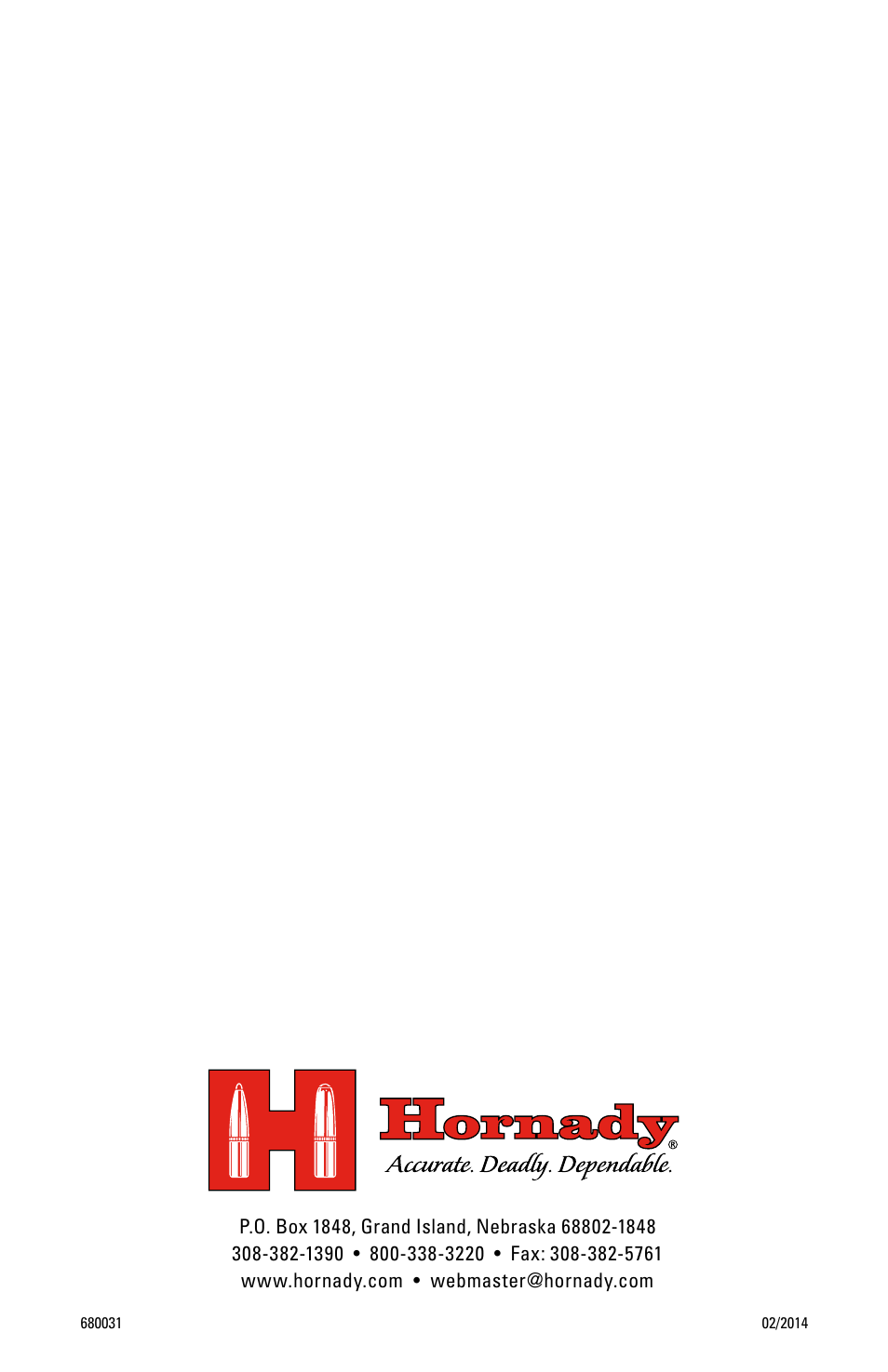 Hornady Lock-N-Load Auto Charge User Manual | Page 8 / 8