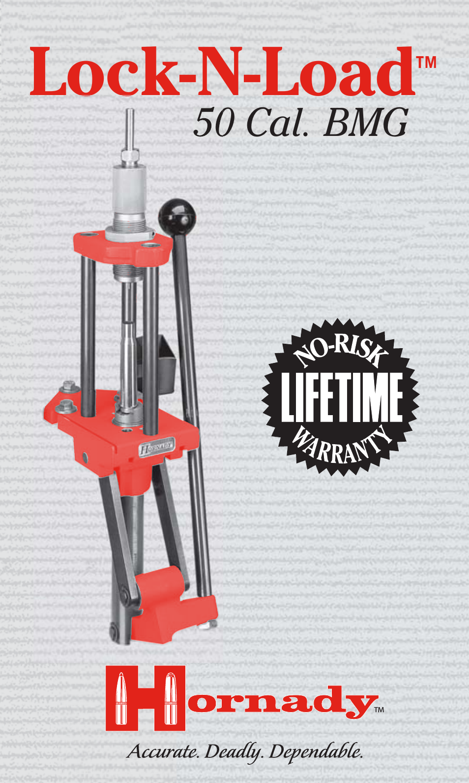 Hornady 50 Cal. BMG User Manual | 12 pages