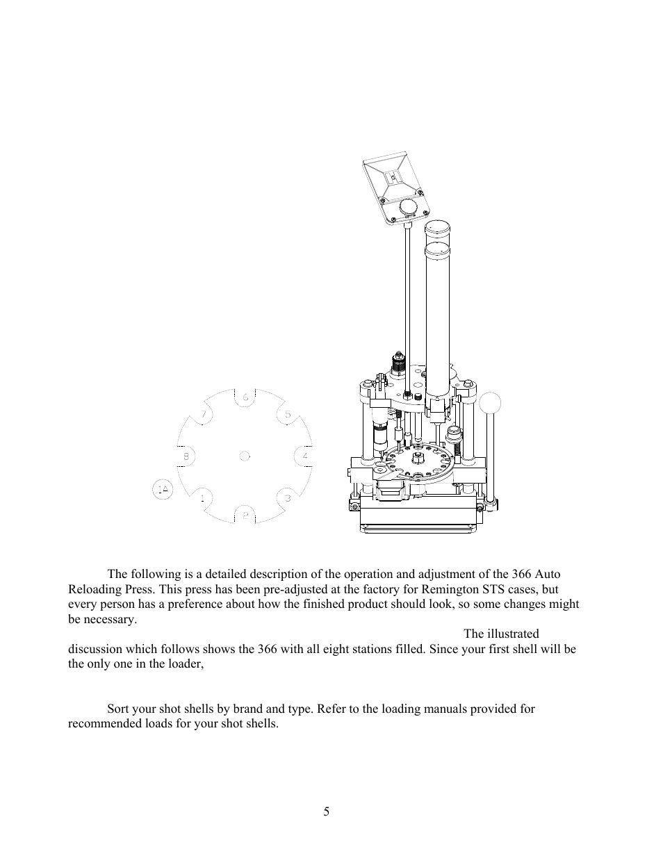 Function and adjustment | Hornady 366 AP Loader User Manual | Page 5 / 23