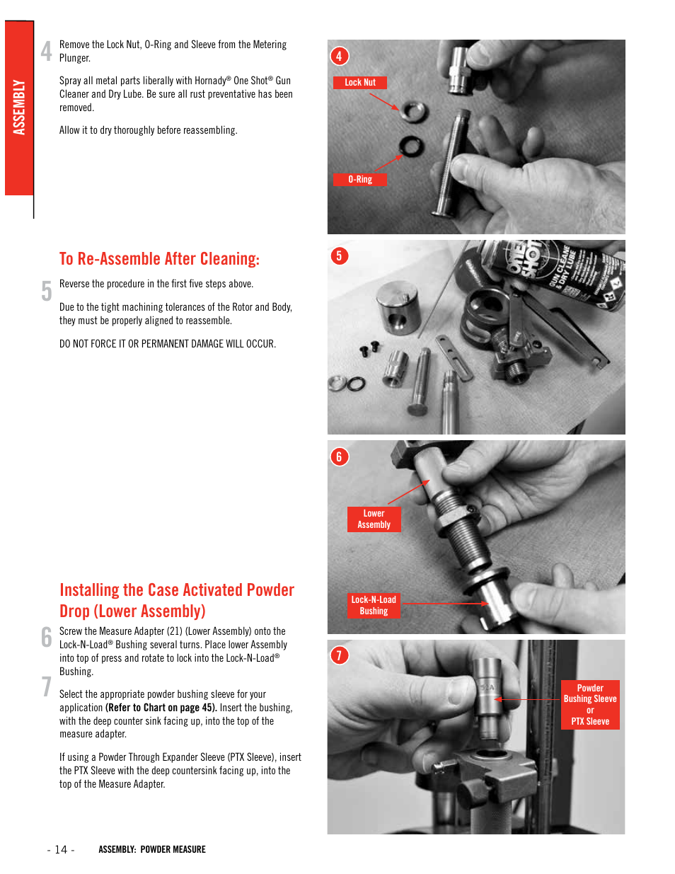 Assembl y | Hornady Lock-N-Load Ammo Plant User Manual | Page 14 / 56