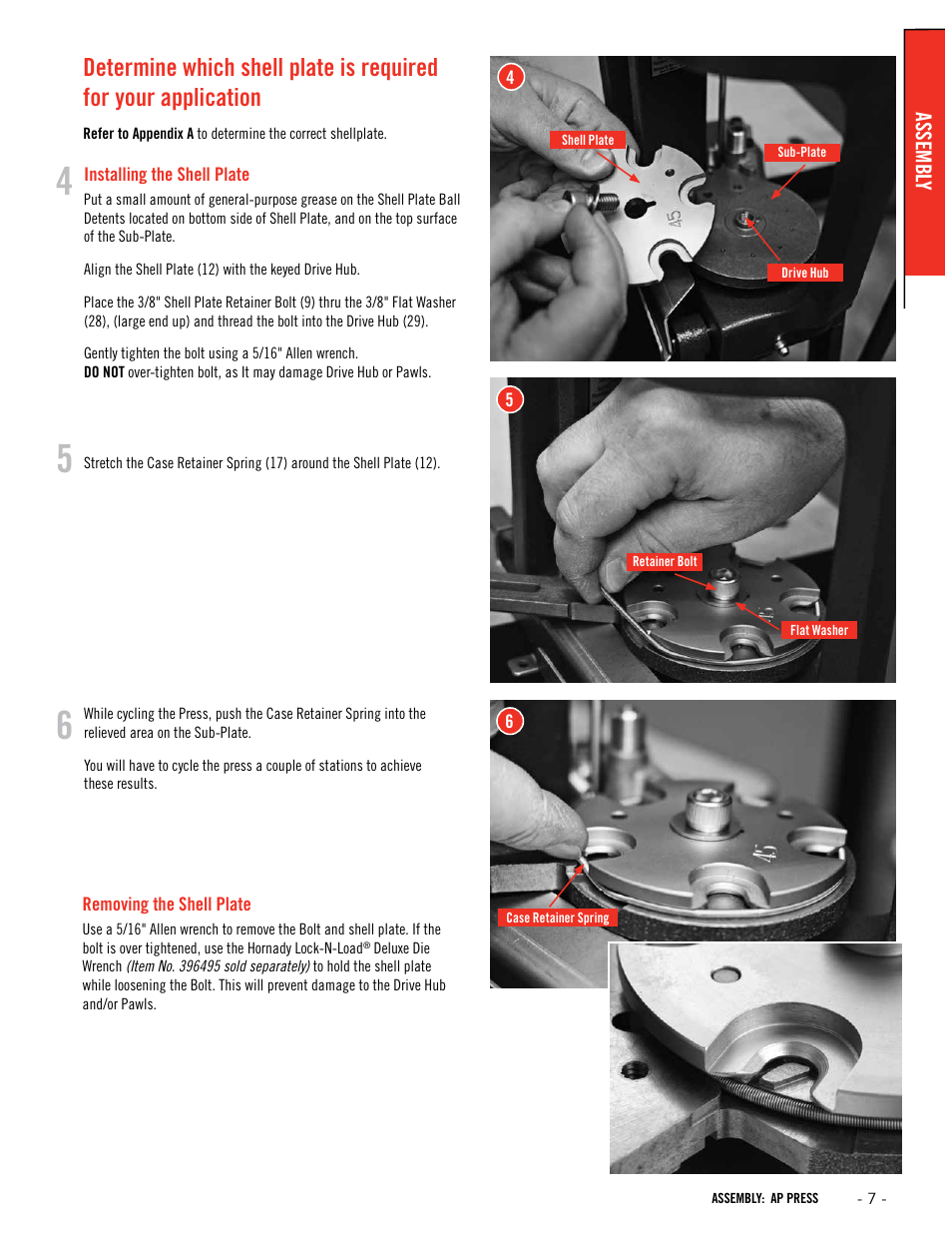 Hornady Lock-N-Load AP User Manual | Page 7 / 32