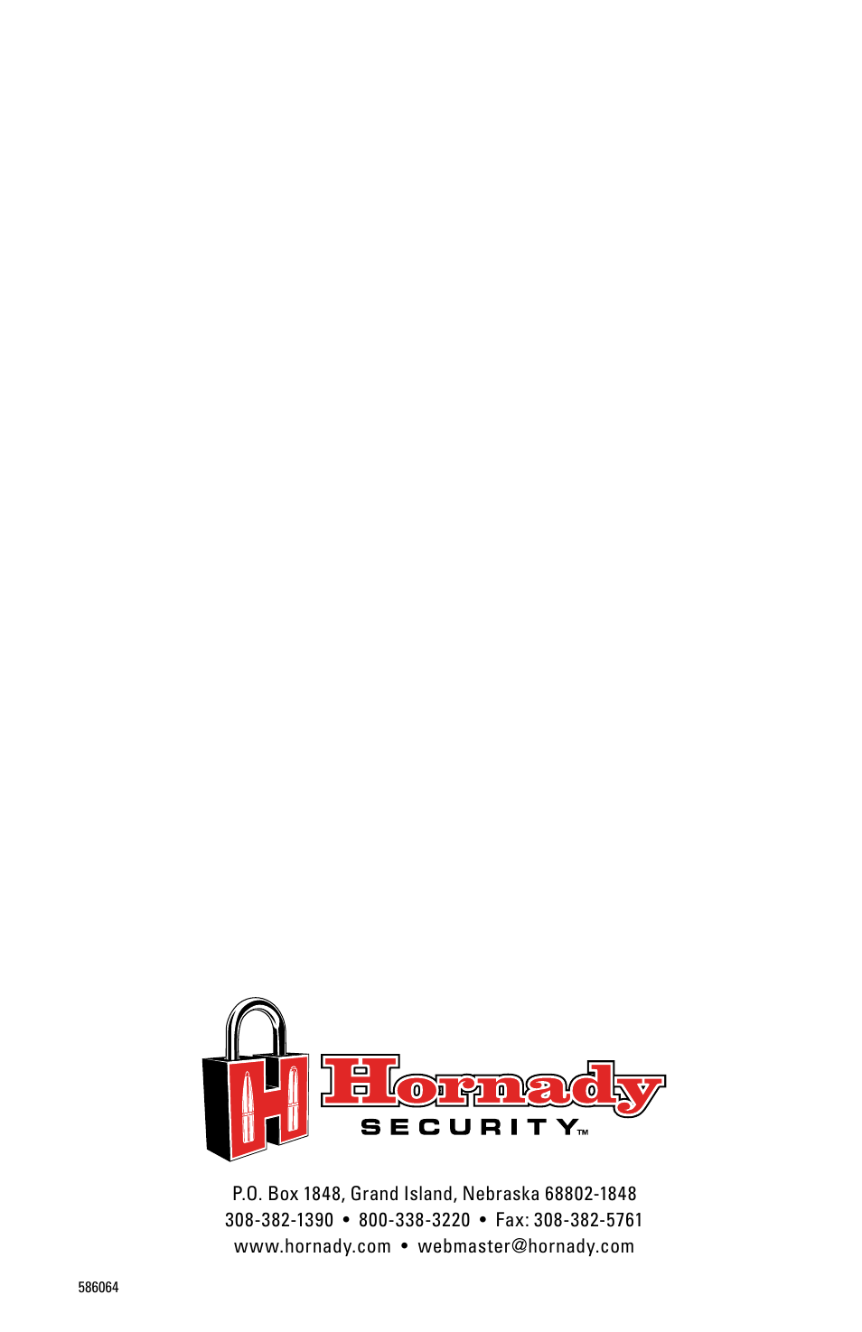 Hornady RAPid Safe User Manual | Page 12 / 12
