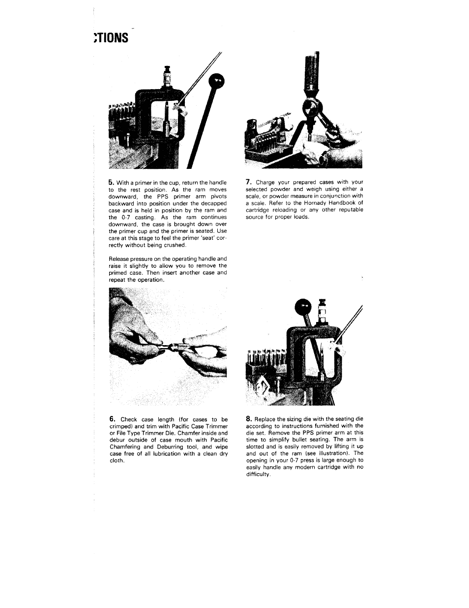 Hornady 0-7 Metallic Reloading Press User Manual | Page 3 / 4