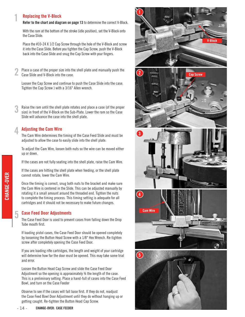 Hornady Lock-N-Load Case Feeder User Manual | Page 14 / 20