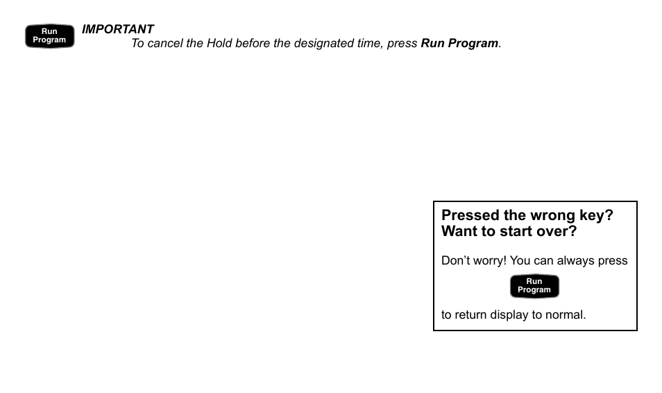 Pressed the wrong key? want to start over | American Standard ASYSTAT500C User Manual | Page 23 / 68