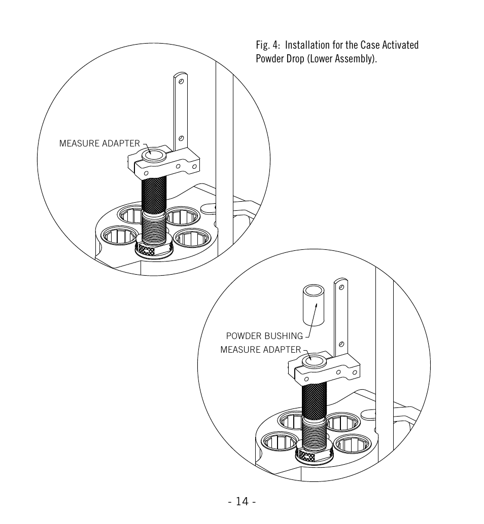 Hornady Lock-N-Load Powder Measure with Case-Activated Powder Drop User Manual | Page 15 / 20