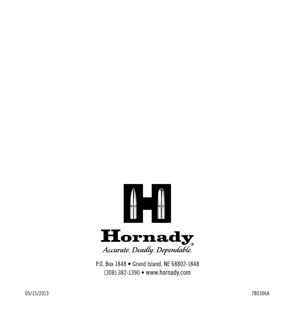 Hornady Lock-N-Load Powder Measure with Case-Activated Powder Drop User Manual | Page 20 / 20