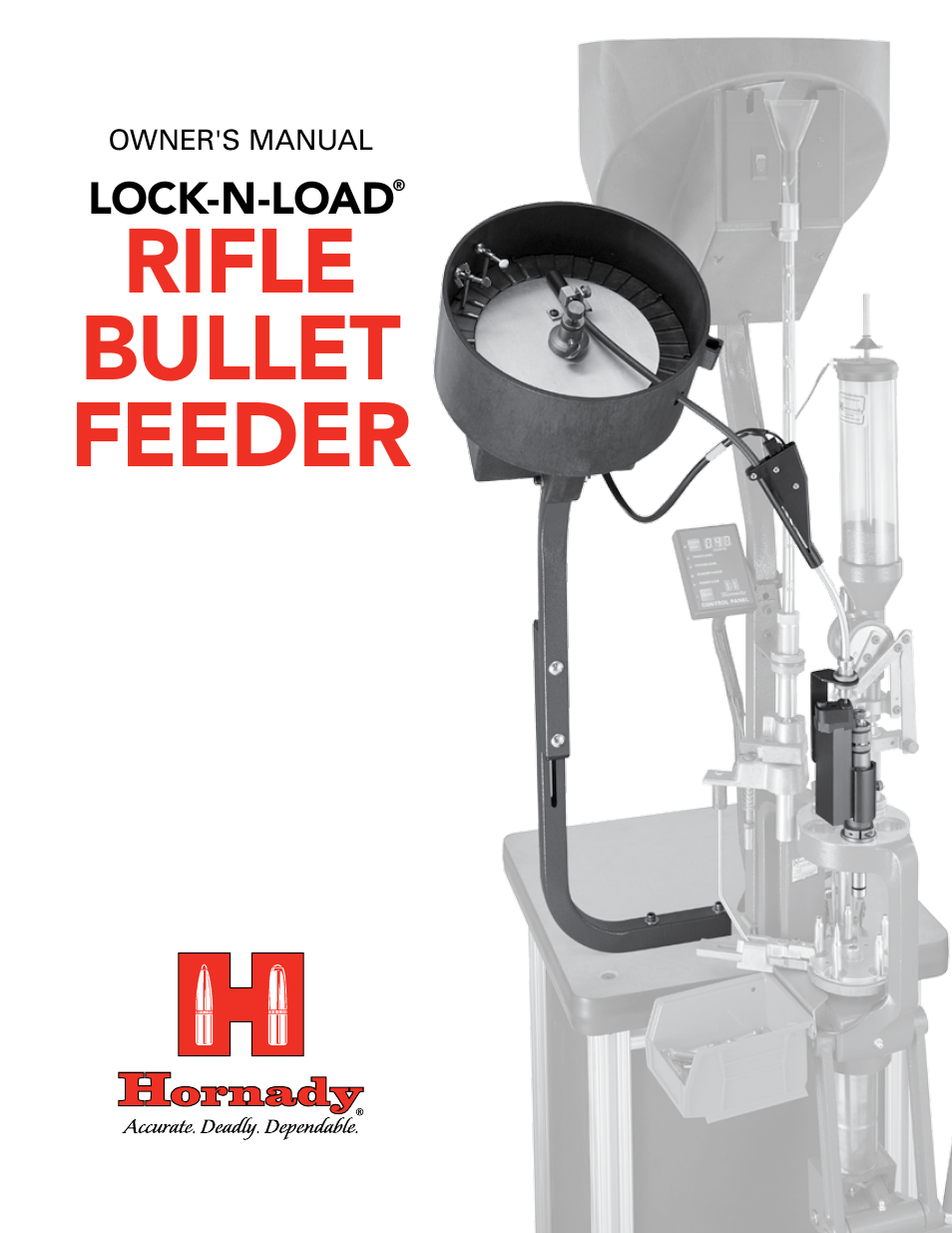 Hornady Lock-N-Load Rifle Bullet Feeder User Manual | 20 pages