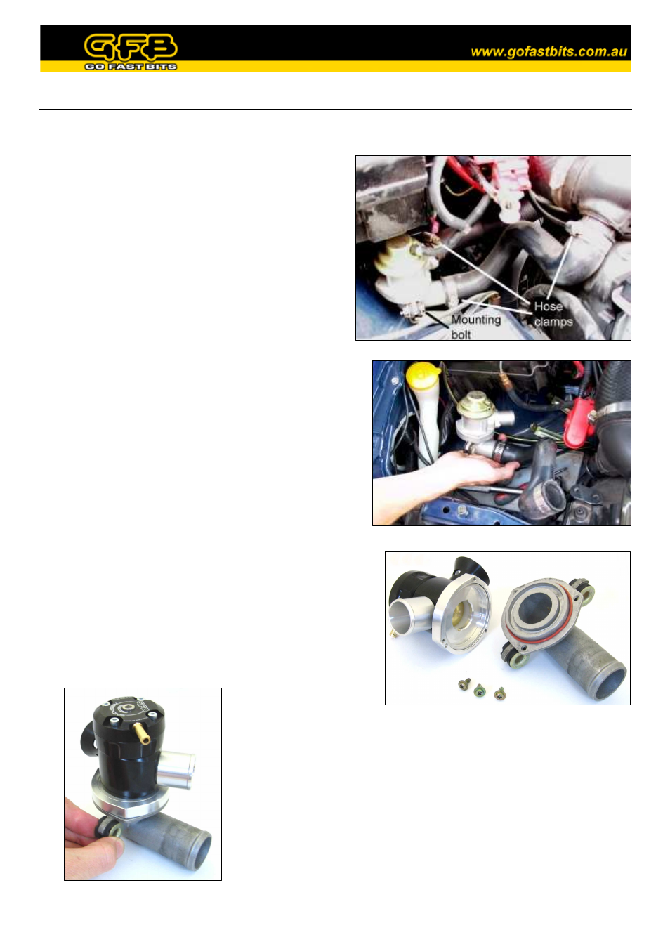 GFB Respons TMS Valve (part T9004) User Manual | Page 2 / 4