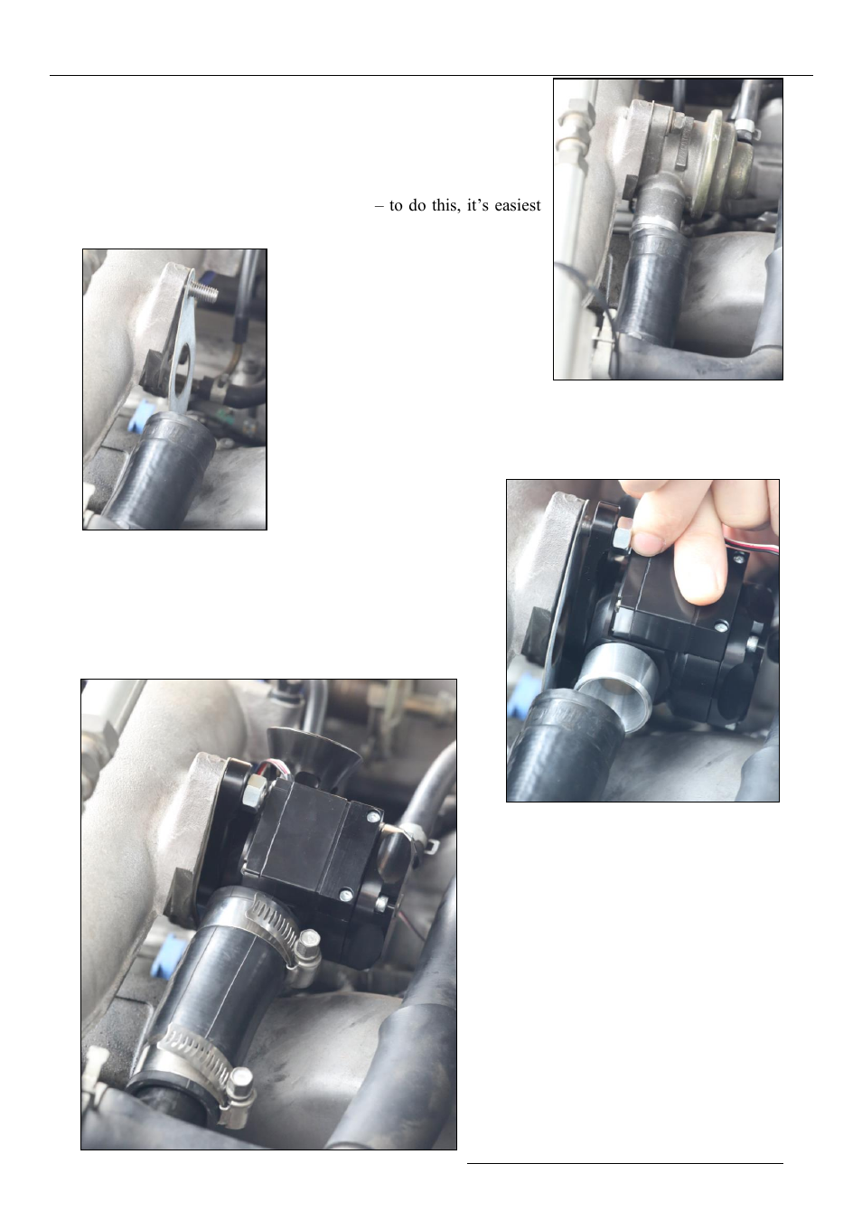 Installing the blow-off valve | GFB Deceptor Pro II (part T9502) User Manual | Page 2 / 4