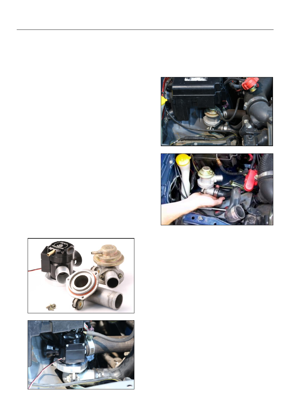 Valve installation | GFB Deceptor Pro II (part T9504) User Manual | Page 2 / 4