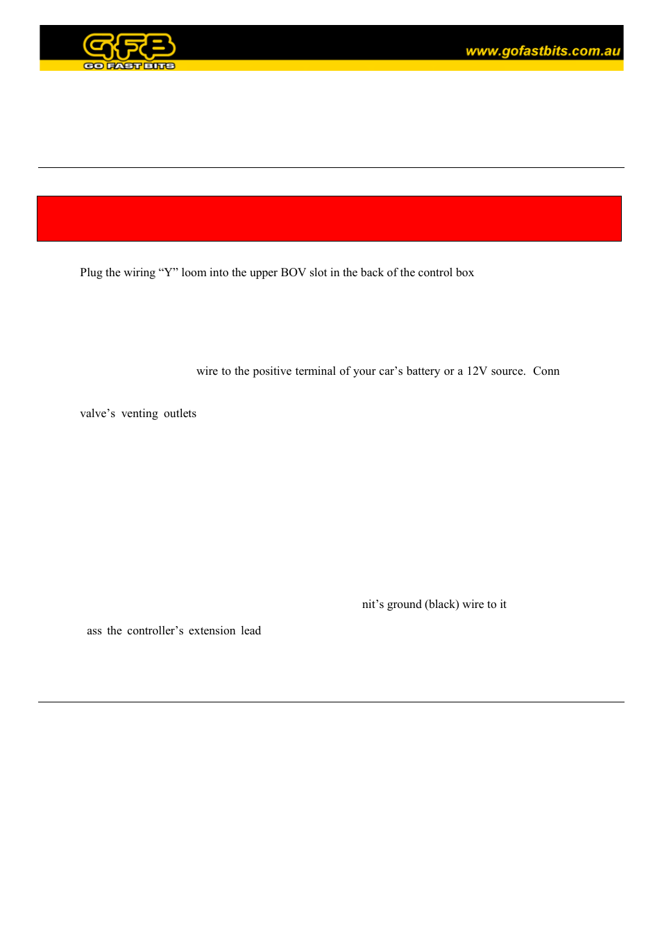 Installing and wiring the in-car volume controller, Using the in-car controller | GFB Deceptor Pro II Blow-off Valve (part T9505) User Manual | Page 2 / 4