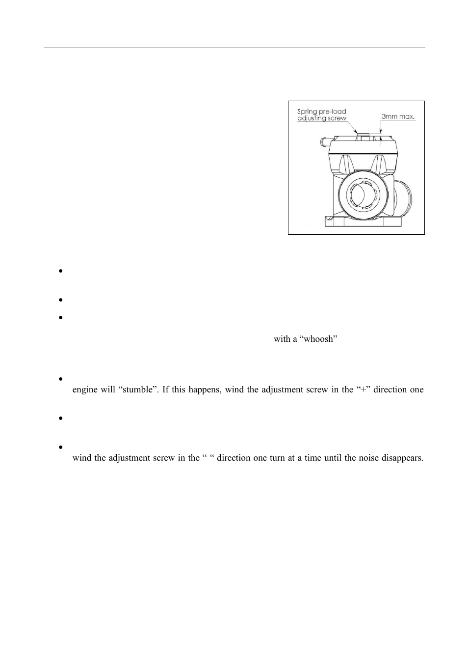 Spring adjustment | GFB Deceptor Pro II (part T9535) User Manual | Page 3 / 4