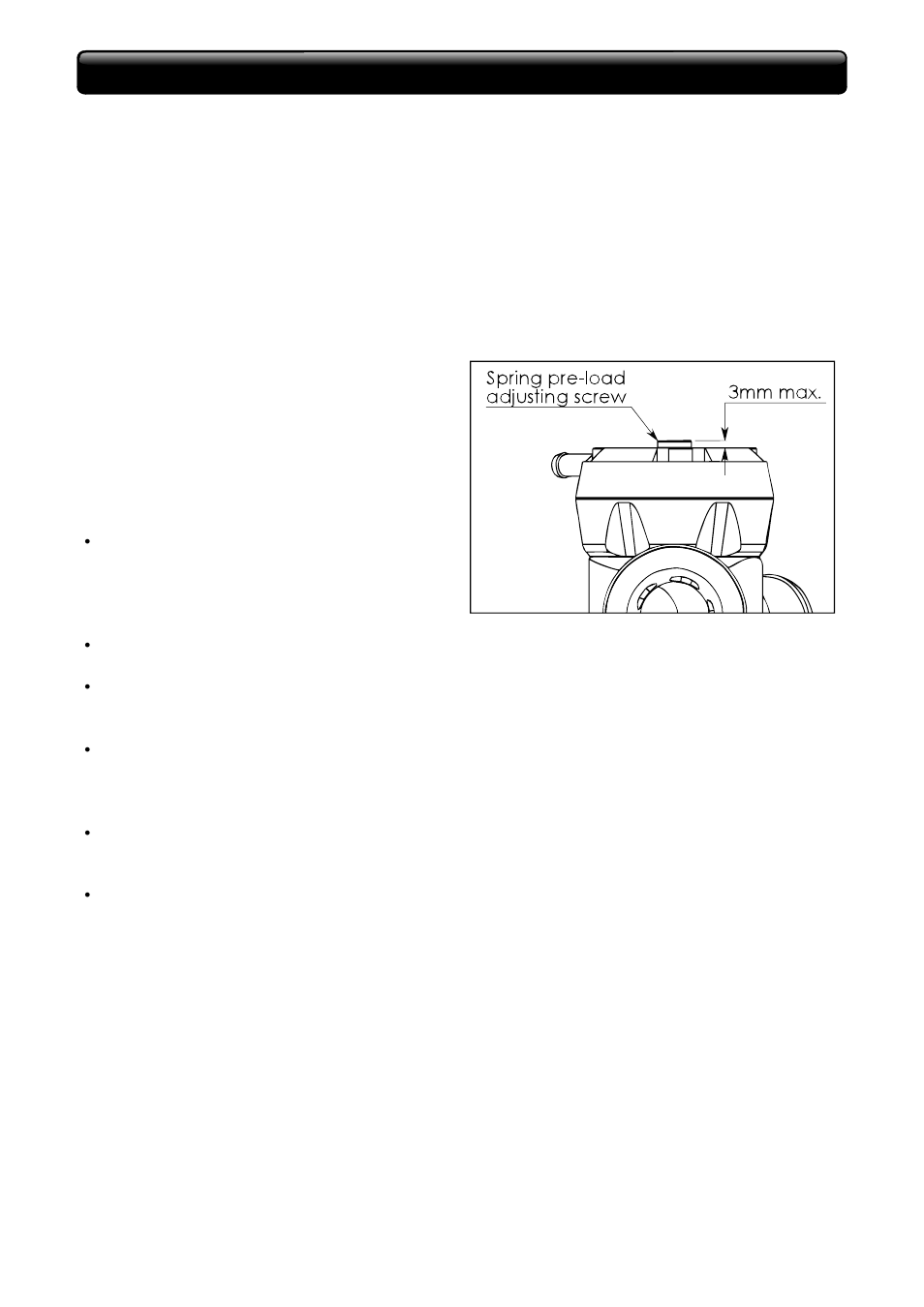 Adjusting the spring preload | GFB Respons TMS (part T9007) User Manual | Page 3 / 4