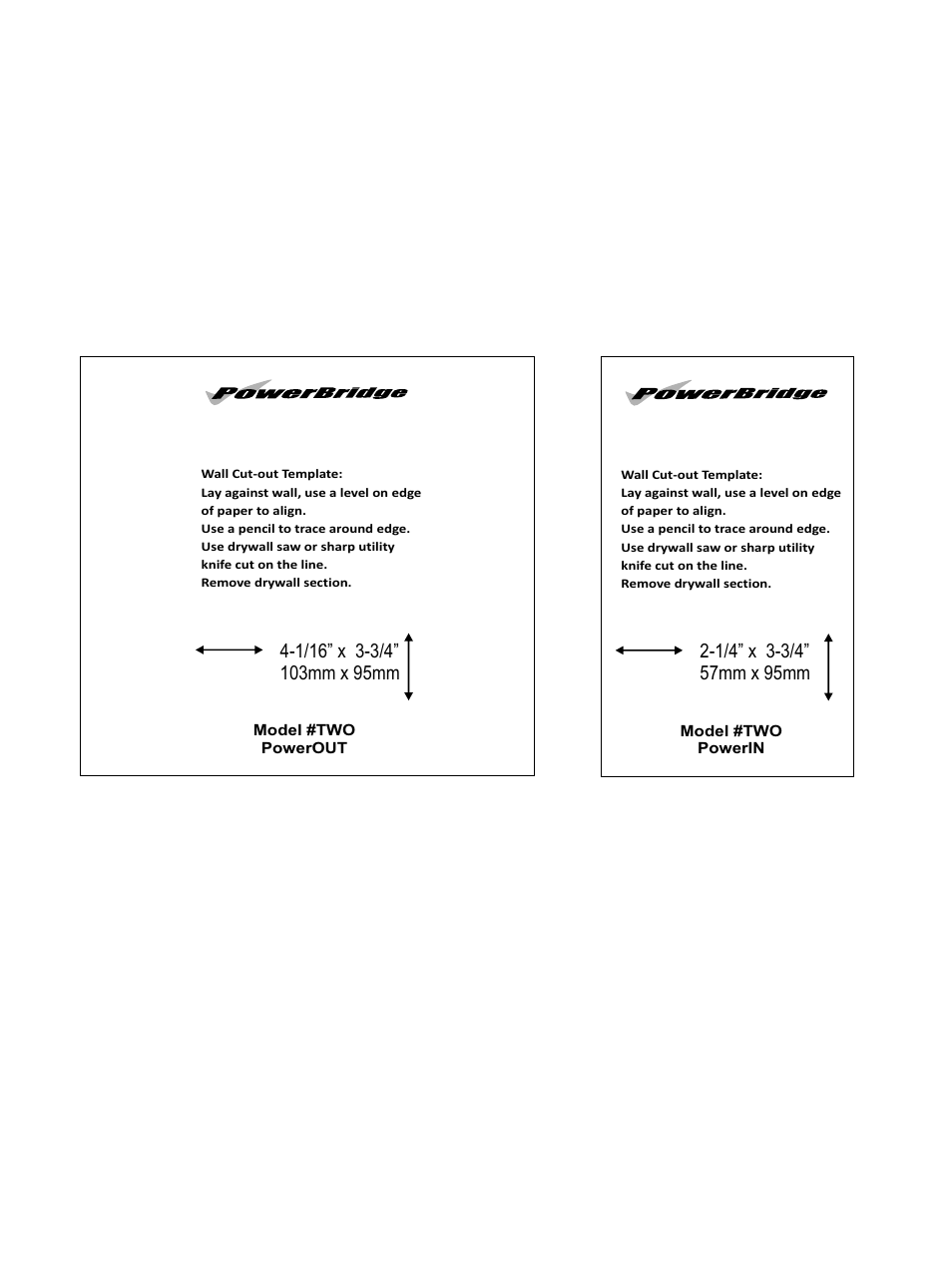 Two-templates | PowerBridge TWO-CK User Manual | Page 3 / 3