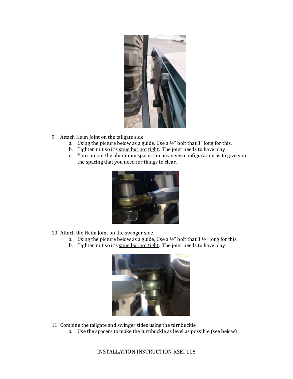 Rock-Slide Engineering TJ REAR BUMPER User Manual | Page 6 / 8
