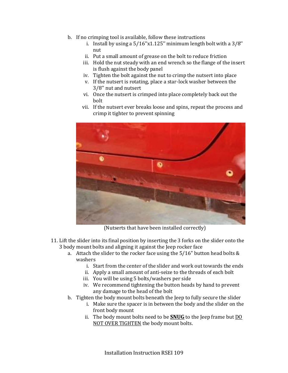 Rock-Slide Engineering JK4 SLIDER User Manual | Page 3 / 4