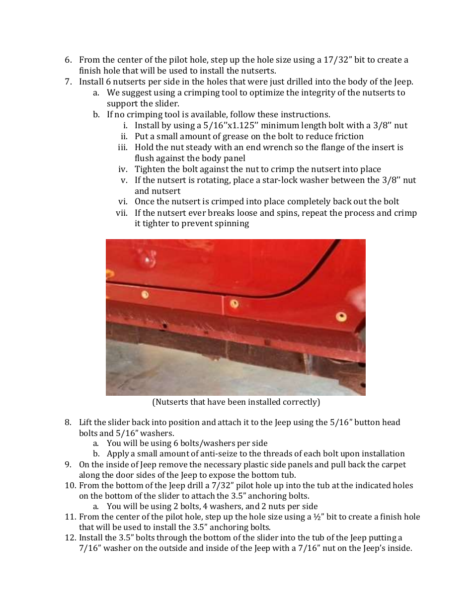 Rock-Slide Engineering JK2 SLIDER User Manual | Page 2 / 3
