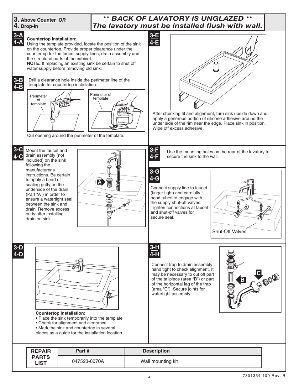 American Standard 403 User Manual | Page 4 / 4