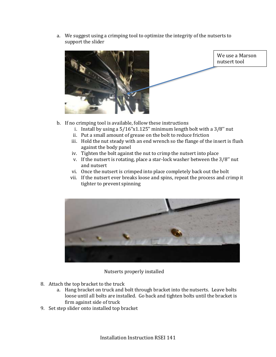 Rock-Slide Engineering Ford Super Duty Step Slider User Manual | Page 5 / 14