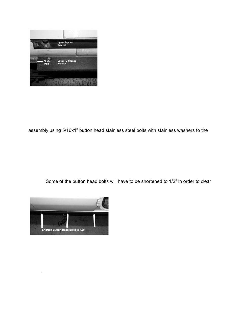 Rock-Slide Engineering FORD VAN STEP SLIDER User Manual | Page 3 / 5