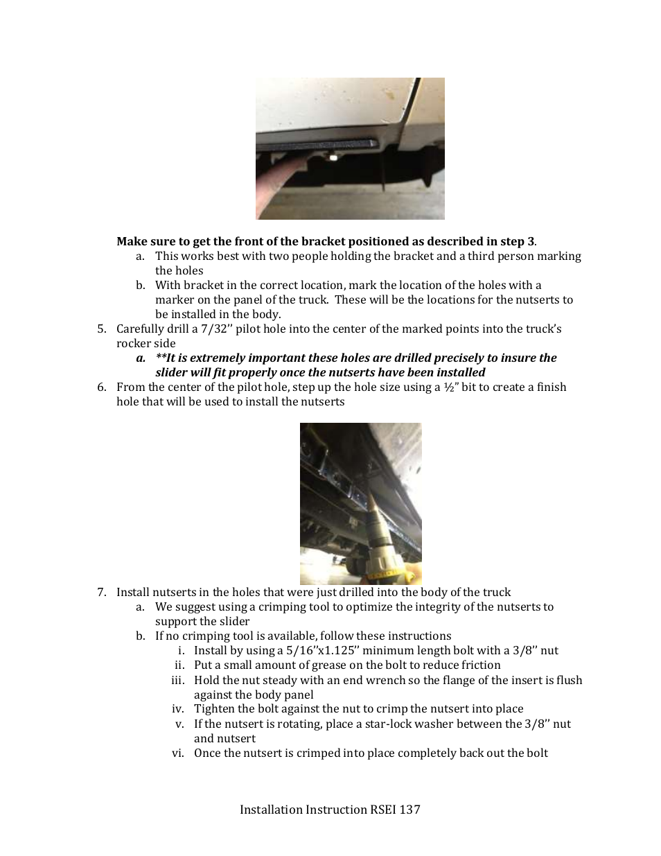 Rock-Slide Engineering RAPTOR – SLIDER User Manual | Page 3 / 5