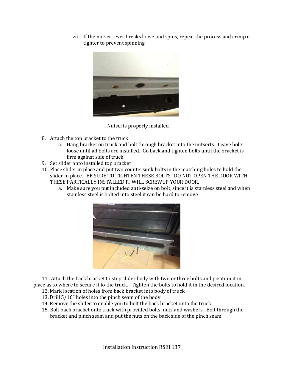 Rock-Slide Engineering RAPTOR – SLIDER User Manual | Page 4 / 5