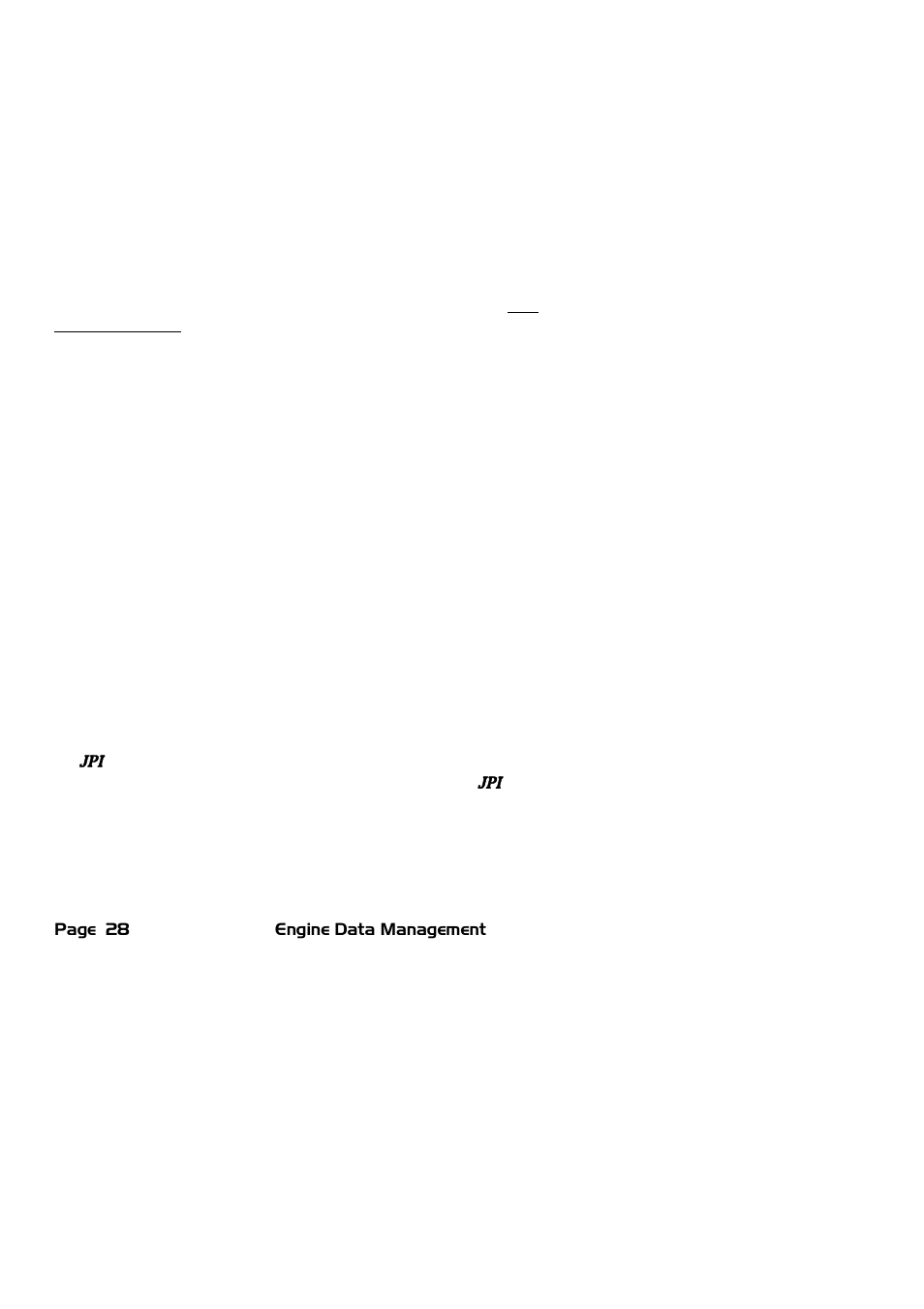 J.P. Instruments EDM 740 Pilots Guide User Manual | Page 28 / 73