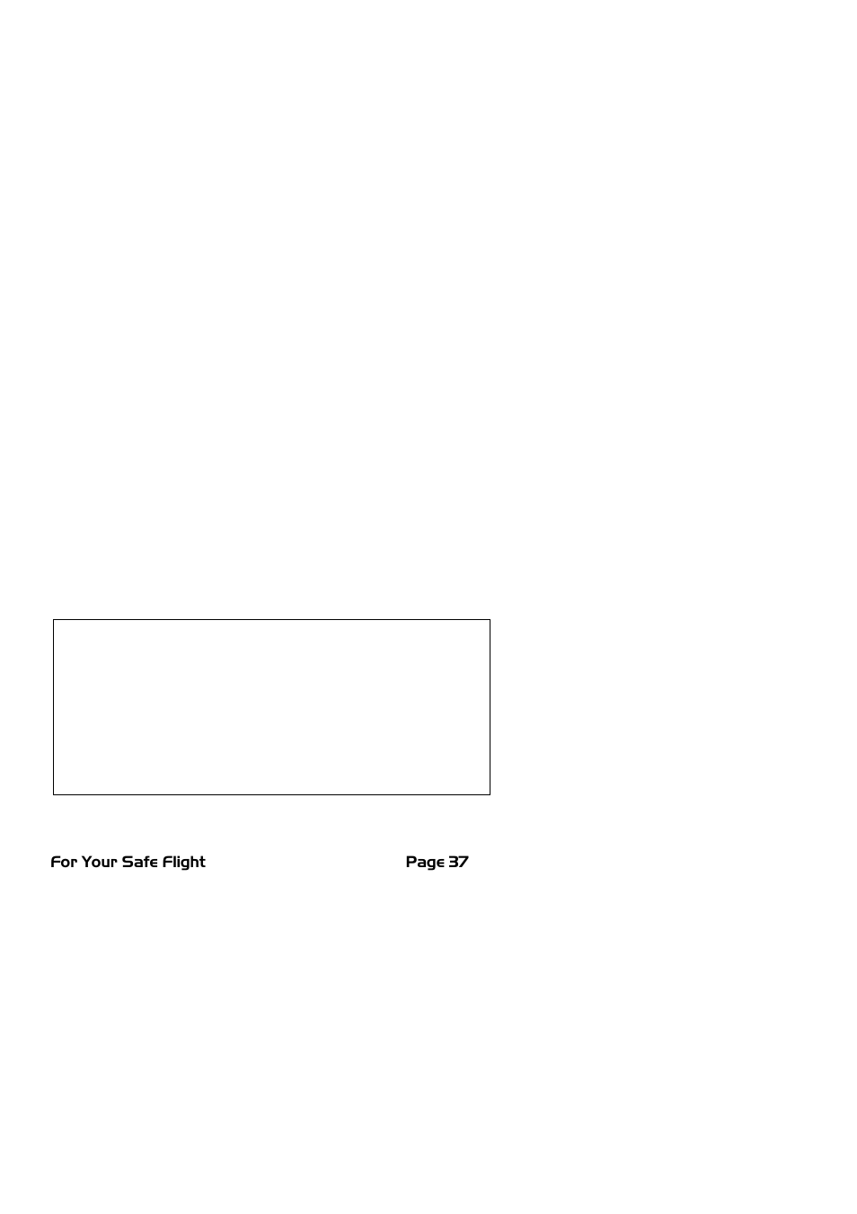 J.P. Instruments EDM 740 Pilots Guide User Manual | Page 37 / 73
