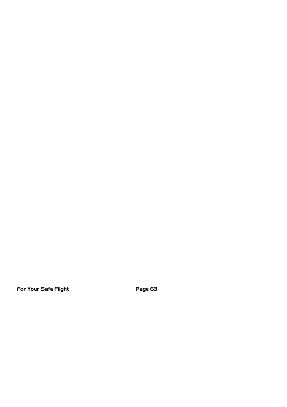 J.P. Instruments EDM 740 Pilots Guide User Manual | Page 63 / 73