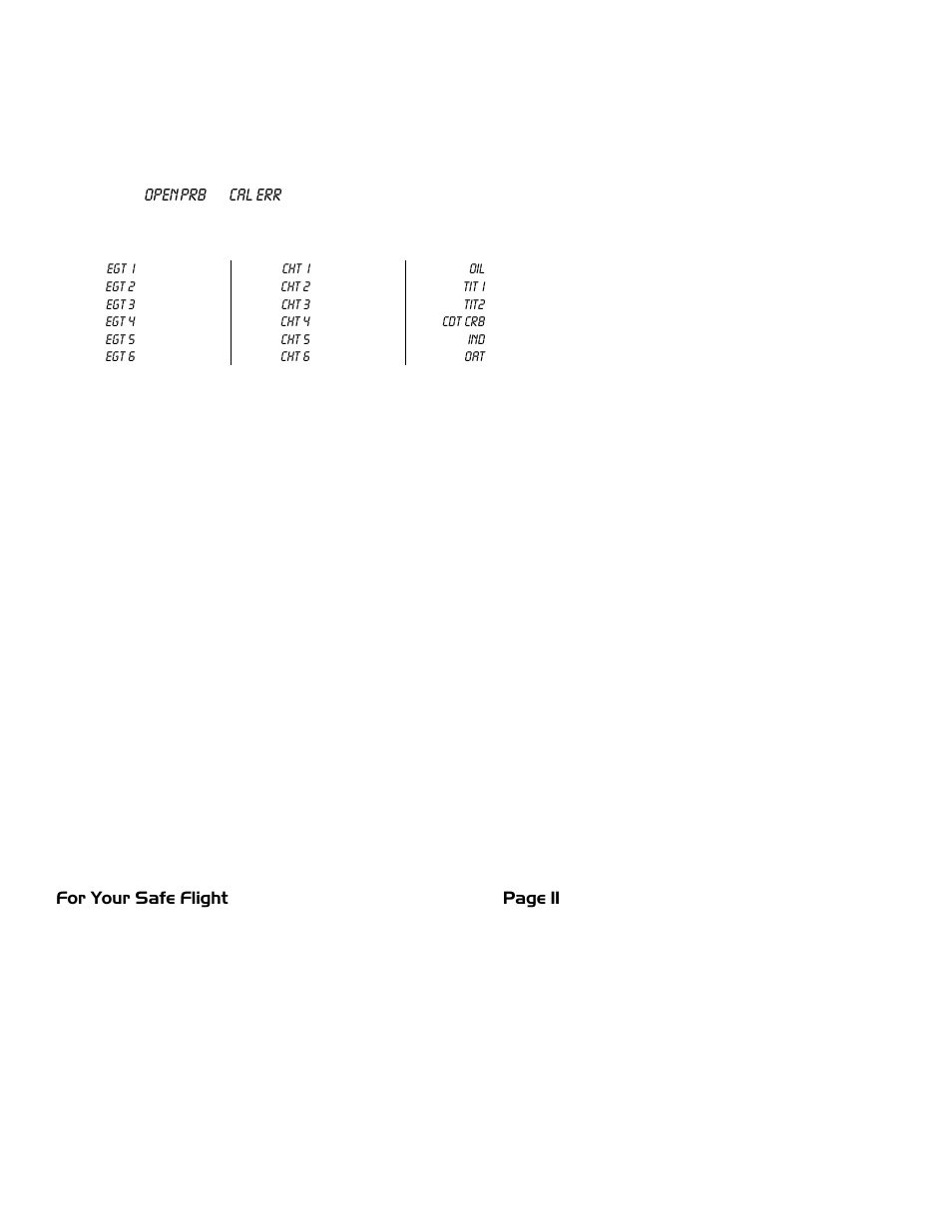 J.P. Instruments EDM 700/800/711 Pilots Guide User Manual | Page 15 / 61