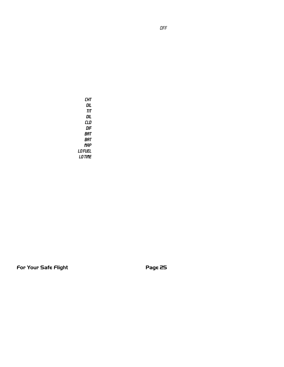 J.P. Instruments EDM 700/800/711 Pilots Guide User Manual | Page 29 / 61