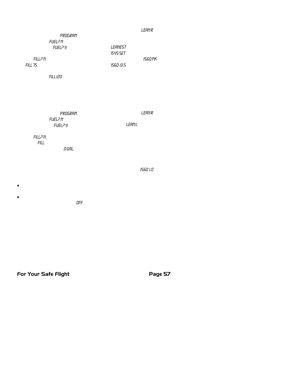 J.P. Instruments EDM 700/800/711 Pilots Guide User Manual | Page 61 / 61