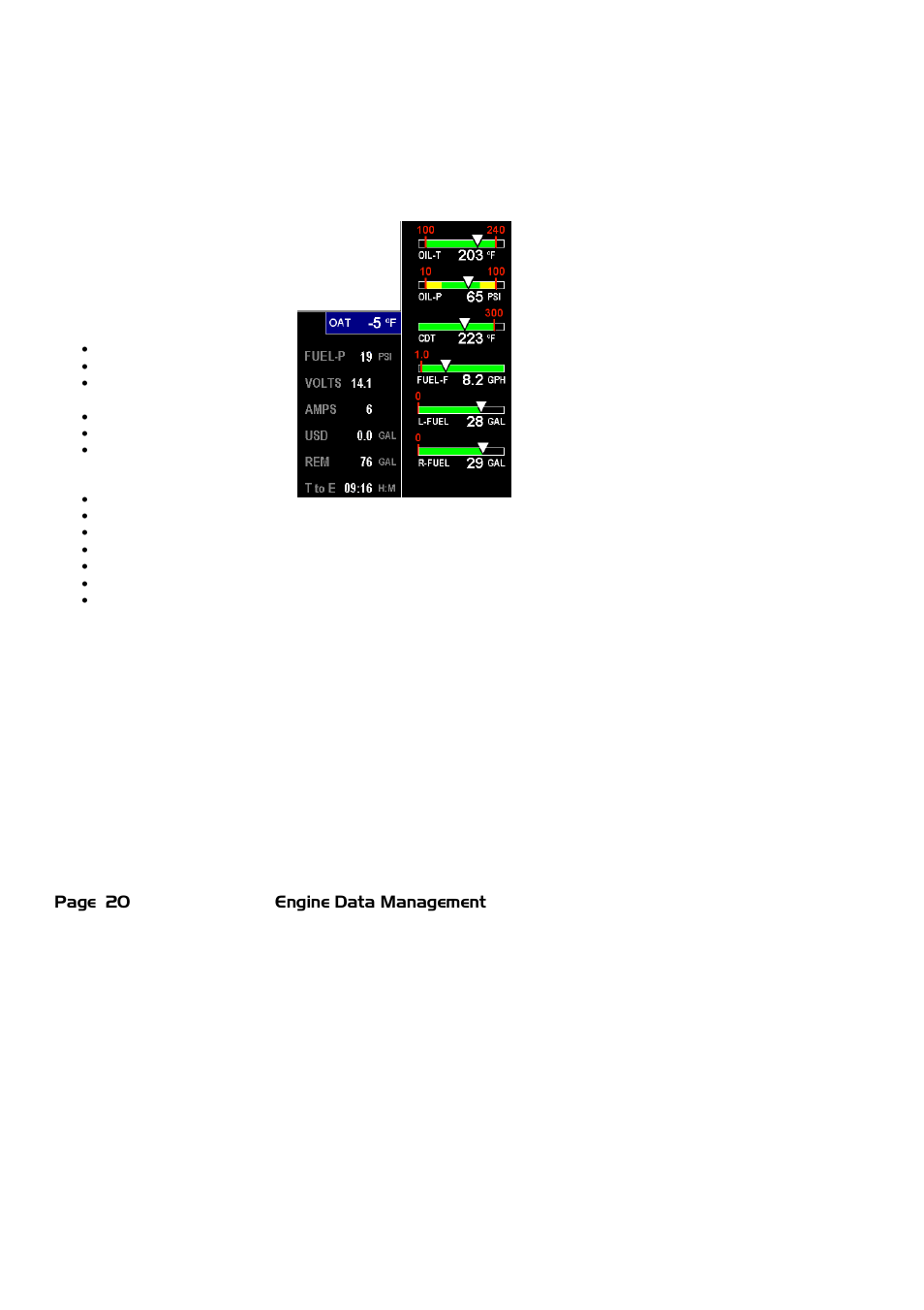 J.P. Instruments EDM 900 Pilots Guide User Manual | Page 20 / 55