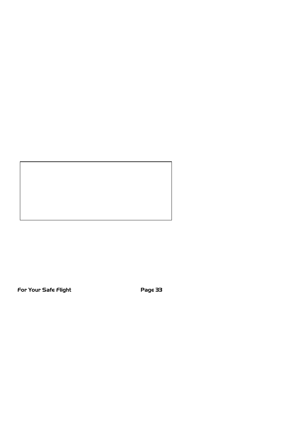 Important | J.P. Instruments EDM 900 Pilots Guide User Manual | Page 33 / 55