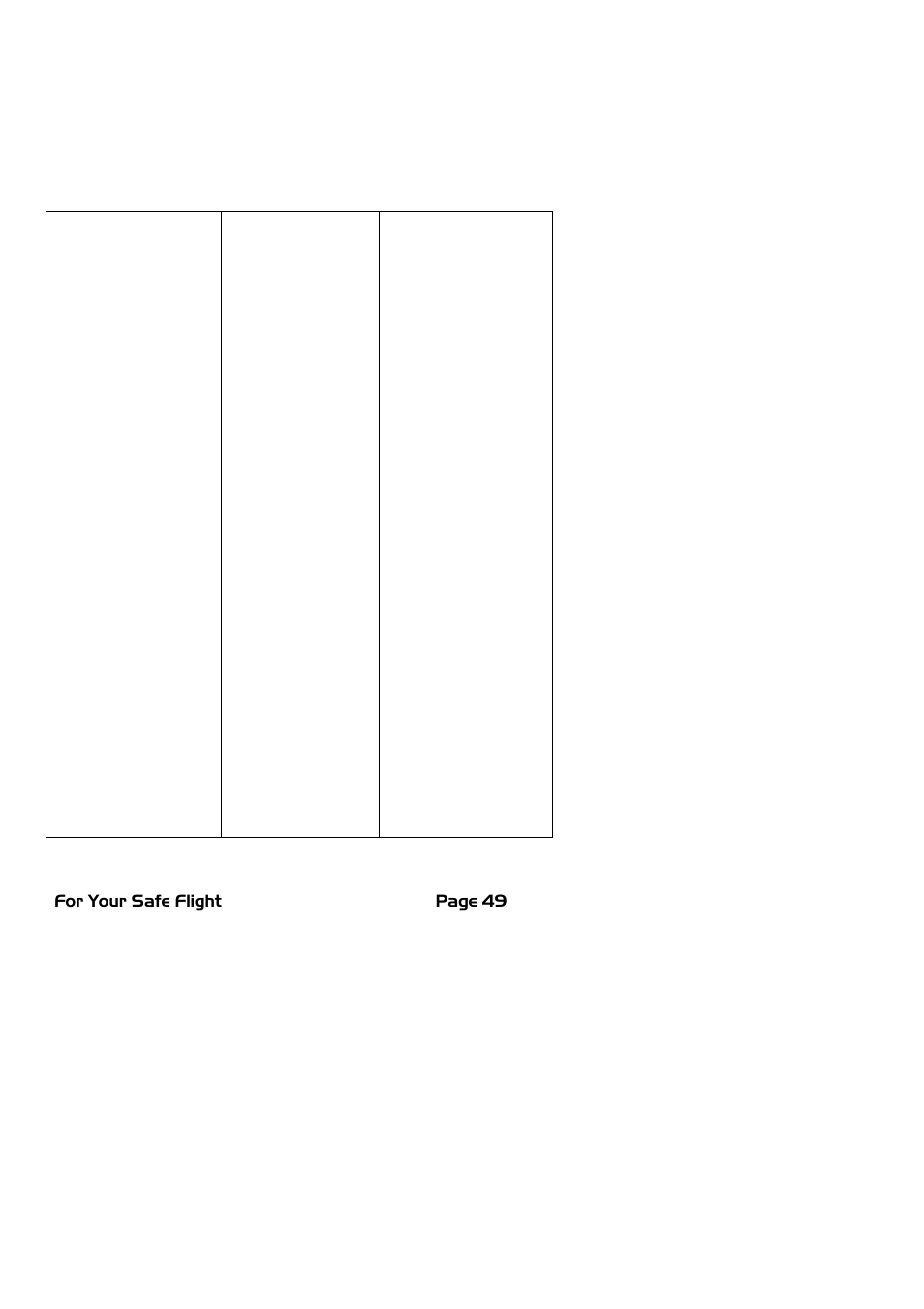 J.P. Instruments EDM 900 Pilots Guide User Manual | Page 49 / 55