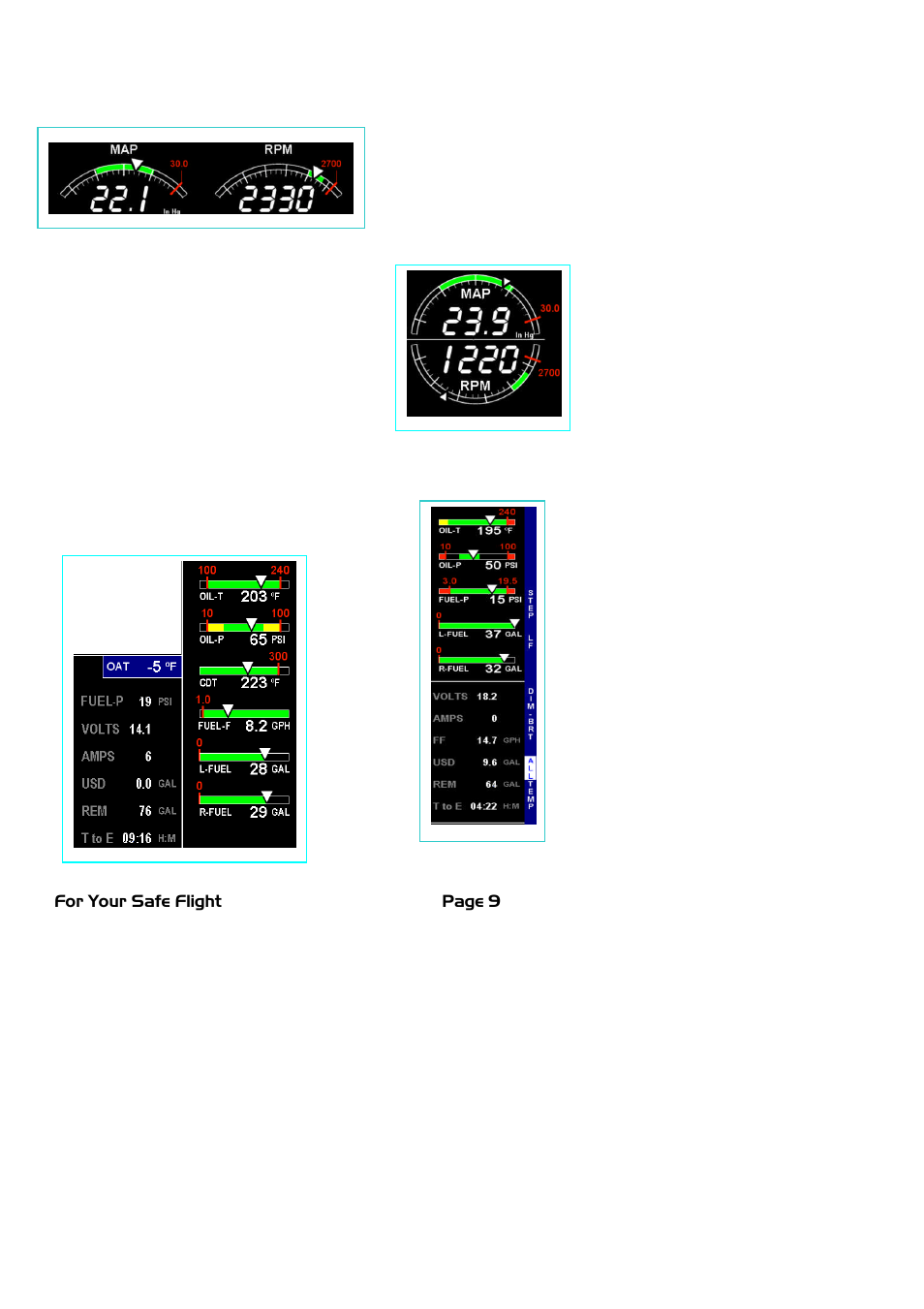 J.P. Instruments EDM 900 Pilots Guide User Manual | Page 9 / 55
