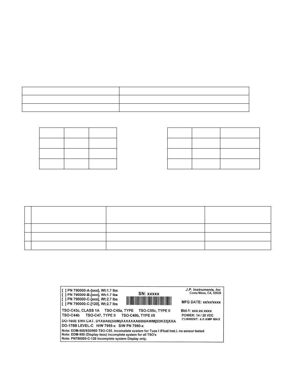 J.P. Instruments EDM 930 Primary Primary Installation Manual User Manual | Page 3 / 50