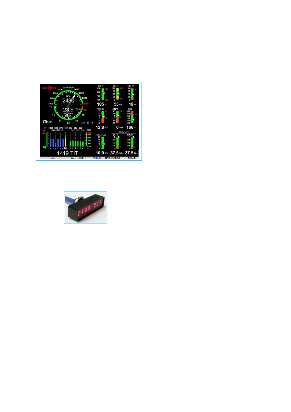 Edm-930 system displays | J.P. Instruments EDM 930 Primary Pilots Guide User Manual | Page 4 / 72