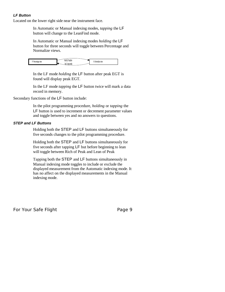 J.P. Instruments EDM 760 Pilots Guide User Manual | Page 13 / 59