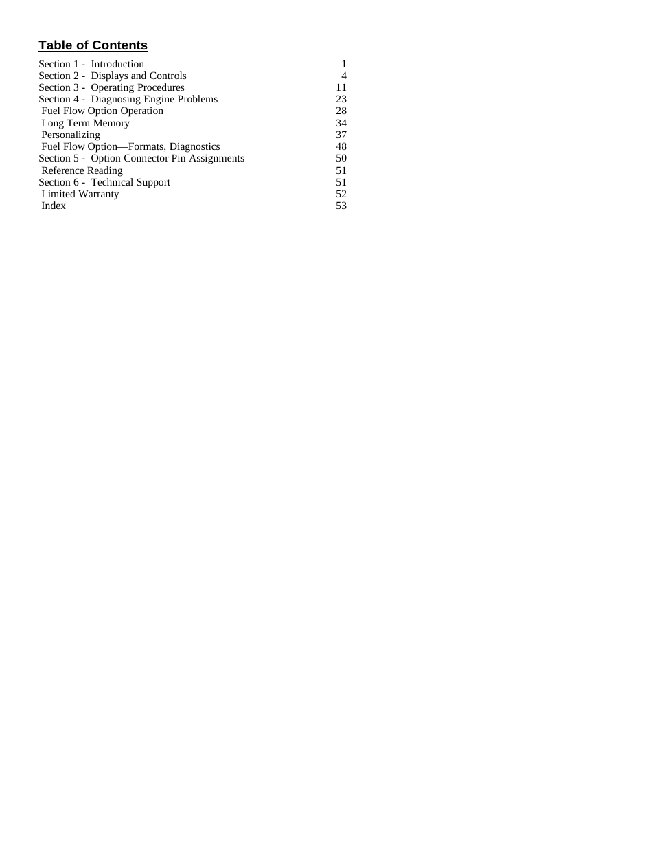 J.P. Instruments EDM 760 Pilots Guide User Manual | Page 4 / 59
