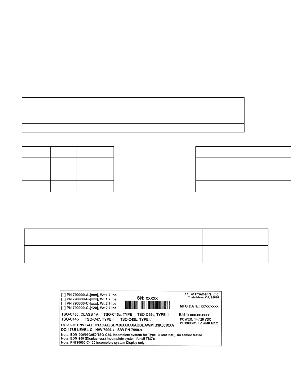 J.P. Instruments EDM 960 Twin Primary Installation Manual User Manual | Page 3 / 46