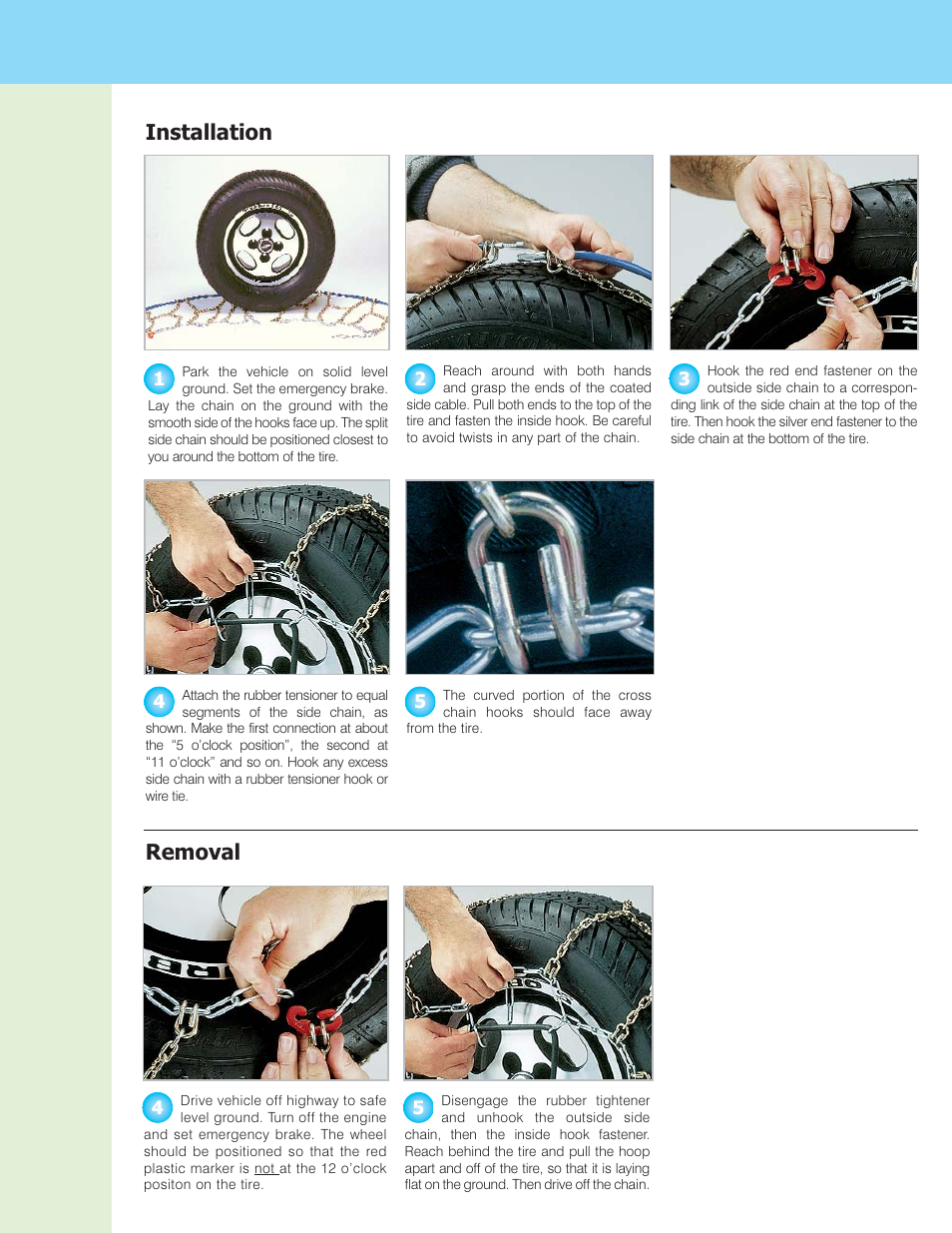Installation removal | Security Chain Co (SCC) Whitestar Alloy User Manual | Page 2 / 3