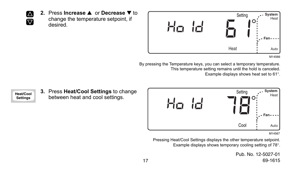 American Standard ASYSTAT302C User Manual | Page 17 / 68