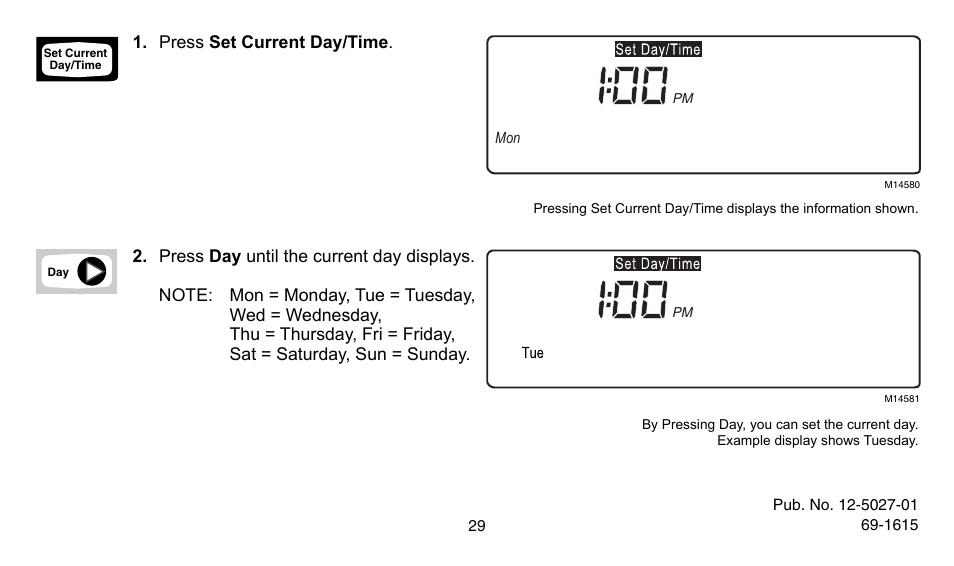 American Standard ASYSTAT302C User Manual | Page 29 / 68