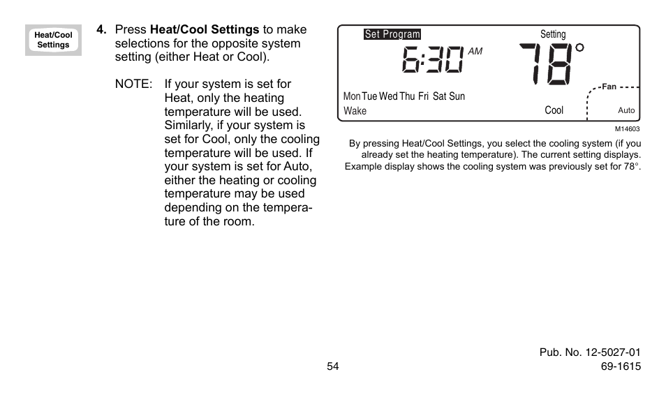 American Standard ASYSTAT302C User Manual | Page 54 / 68
