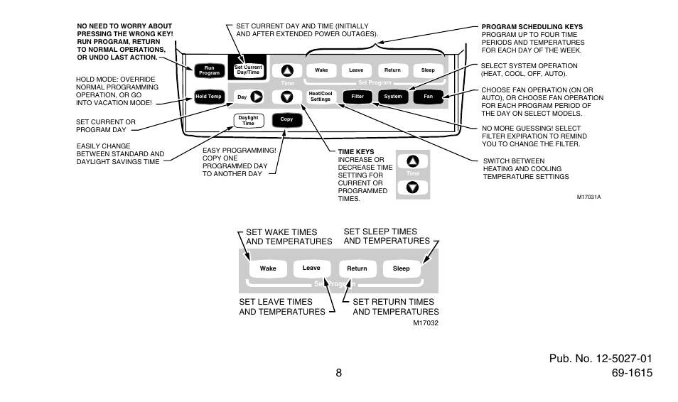 American Standard ASYSTAT302C User Manual | Page 8 / 68